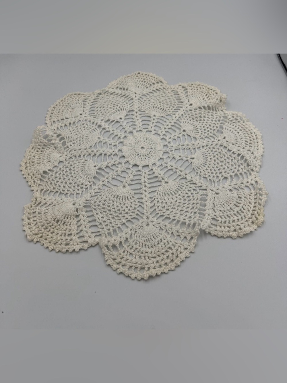 White Doily 14 inches
